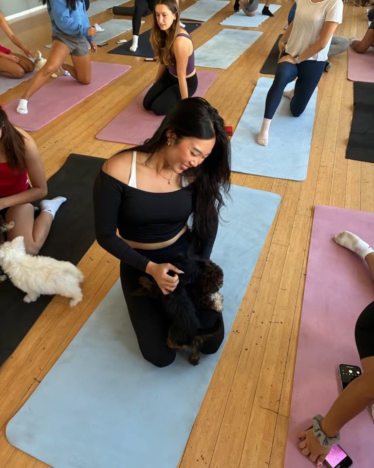 Puppy yoga 2